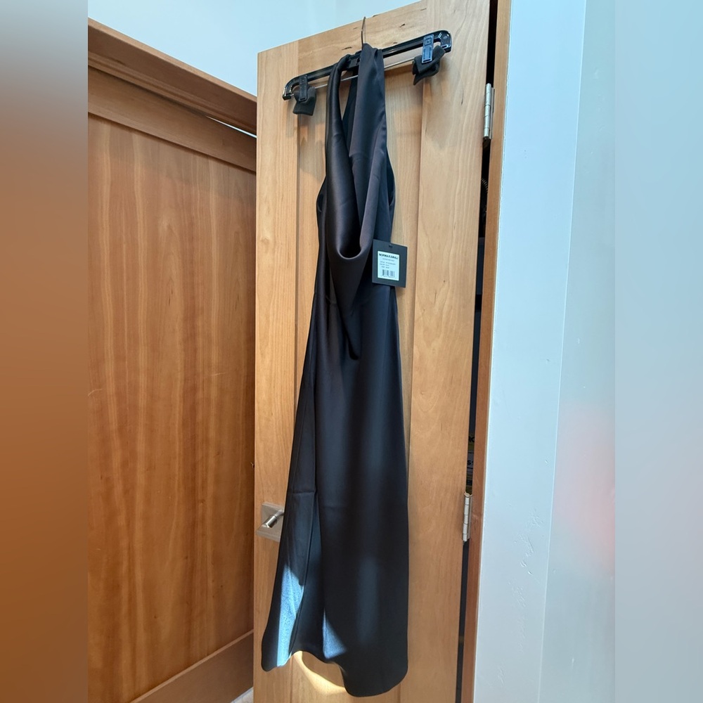 Norma Kamali Black Midi Dress - Picture 9 of 9